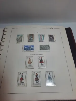 Colección Sellos España Edifil 1971-1980