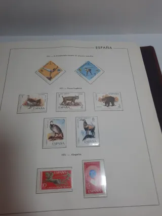 Colección Sellos España Edifil 1971-1980