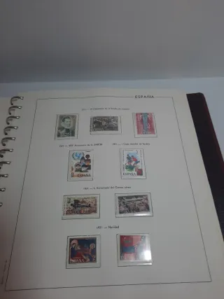 Colección Sellos España Edifil 1971-1980