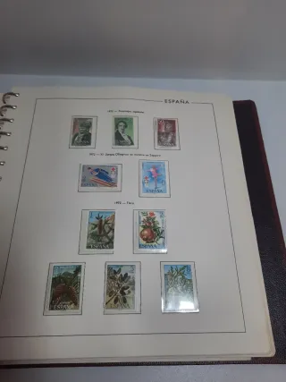 Colección Sellos España Edifil 1971-1980