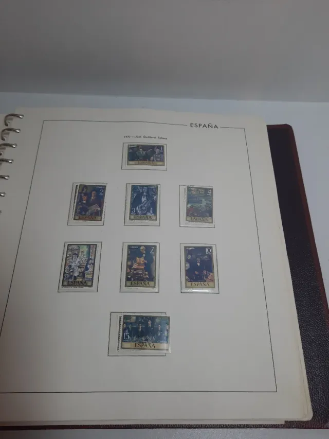 Colección Sellos España Edifil 1971-1980