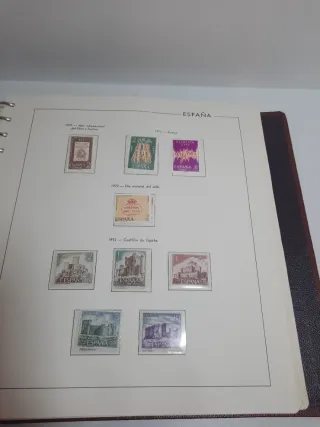 Colección Sellos España Edifil 1971-1980