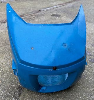 Carenado moto inglesa años 70