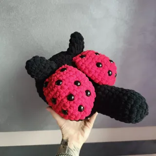 Gatto Amigurumi Coccinella