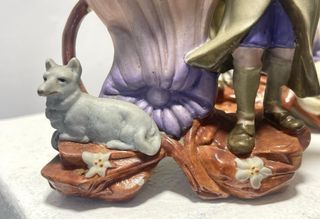 FIGURE DI FIORIERE IN GESSSO