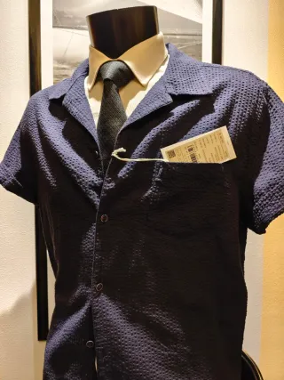 Camisa Play Milan Azul