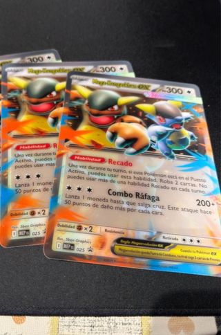Lote Cartas Pokémon Oversize