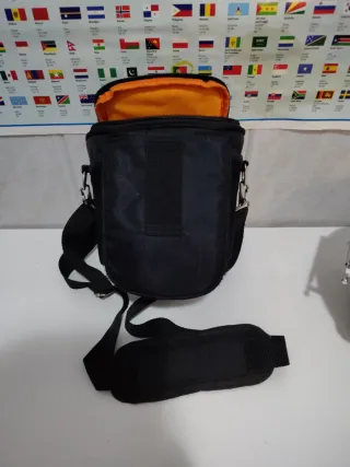 Funda para cámara réflex negra