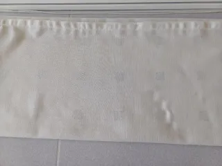 Tende giapponesi bianche con asta da 270 cm