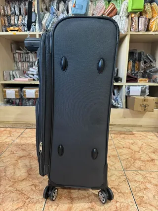 Maleta grande tela LOVEBAGS gris