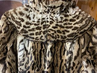 Chaquetón Pelo Leopardo Beige y Marrón