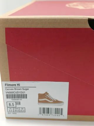 Vans Filmore Hi Donna Marrone Tg 39