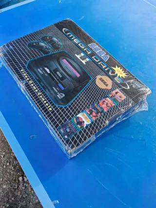 Sega Mega Drive II Consola Negra