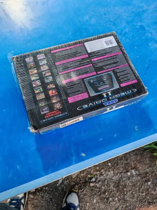 Sega Mega Drive II Consola Negra