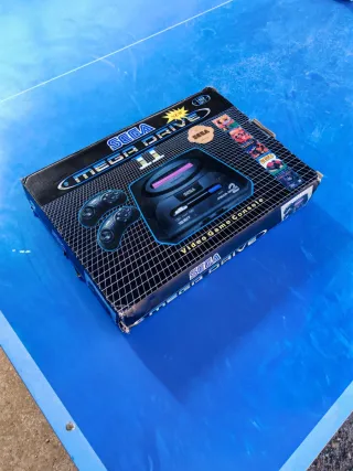 Sega Mega Drive II Consola Negra