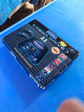 Sega Mega Drive II Consola Negra