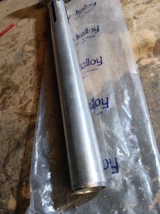 Tija sillín clásica 26.8 mm larga