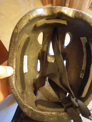 Casco niño bici 5-12 años azul