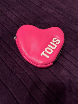 Monedero Tous Corazón Rosa