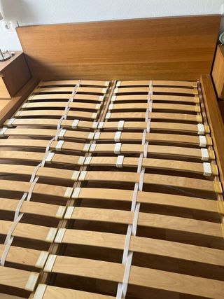 Cama 160x200 con somier abatible