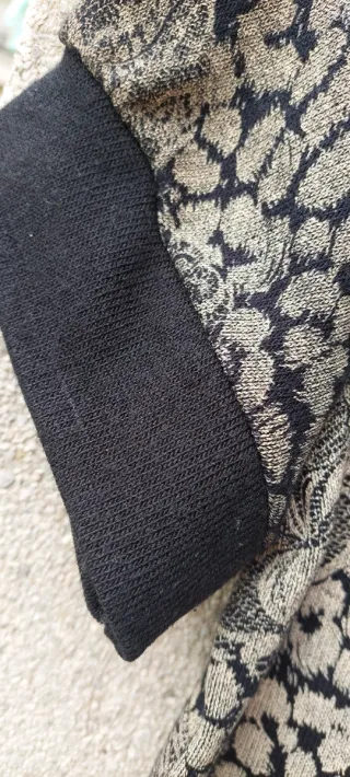 Vestido de punto estampado