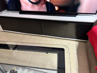 Mueble buffet blanco y negro me  urge