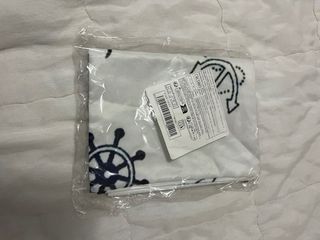 Mantel Cuadrado Náutico Azul y Blanco