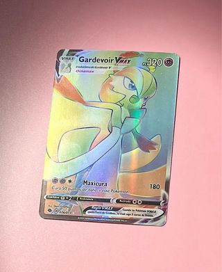 Carta Pokémon Gardevoir VMAX Rainbow Rare