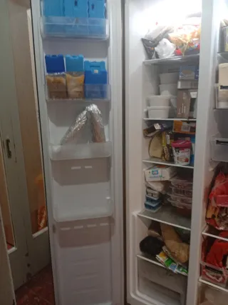 Nevera Americana Acero Inoxidable