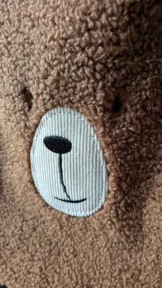 Mochila Oso Bebé Peluche