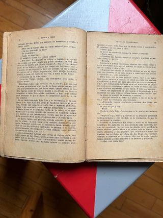 NOVELA "LA CASA DE TOCAME ROQUE"  EDIT TESORO 1944