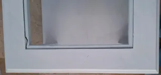 Mesa baja de salón con cristal