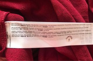 Vestido midi cuello alto Mango Rojo Talla L