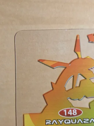 Carta Pokémon Rayquaza Edibas 2005