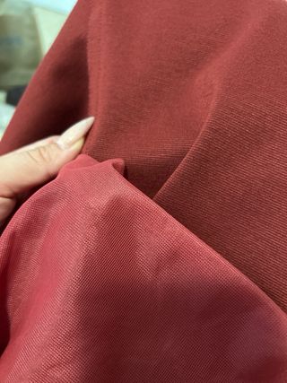 Falda larga invierno burdeos