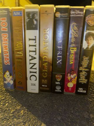 Lote Películas VHS Clásicas