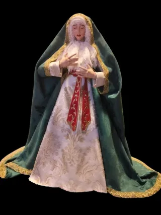 Virgen Dolorosa Candelero Vestir