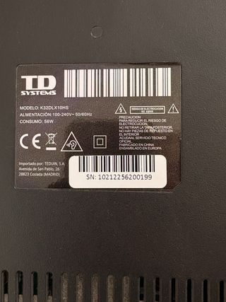 TD Systems Smart TV 32