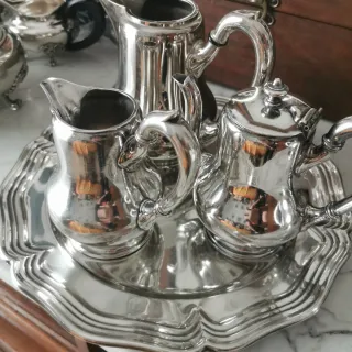 Juego de café plata