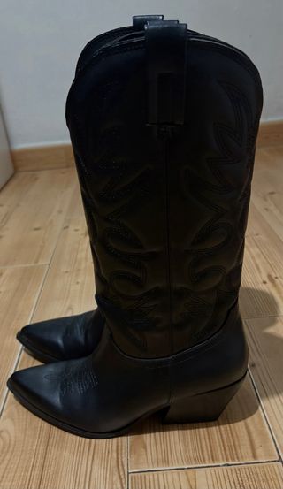 Botas cowboy negras