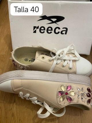 Bambas Reeca Talla 40 Beige