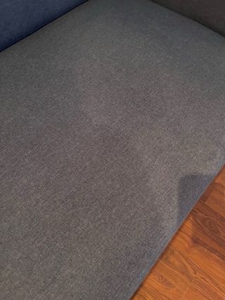 Sofá 2 plazas azul oscuro nuevo