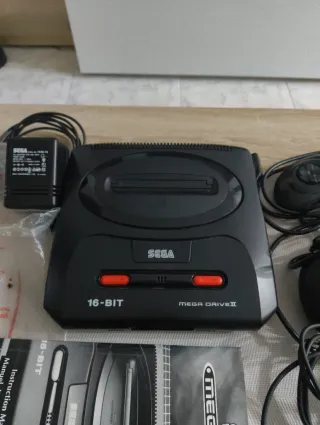 Sega Mega Drive II Consola Negra