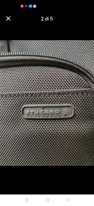 Borsa Tucano porta PC 17 nera