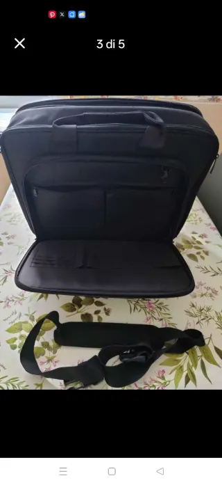 Borsa Tucano porta PC 17 nera