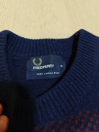 Jersey de lana Fred Perry - Talla M