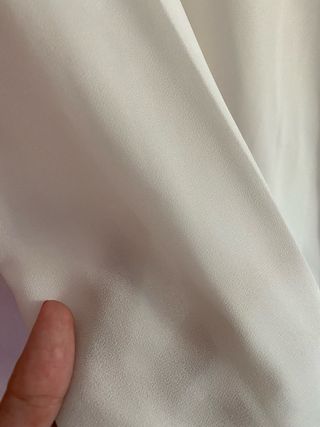 Blusa blanca fluida