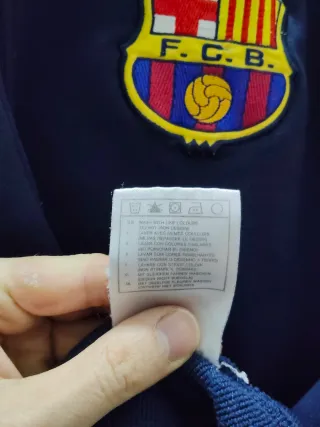 Vintage 90's Nike Barcelona Football Sweatshirt L