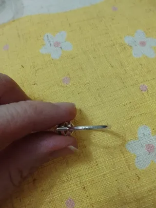 Anillo Tous Plata 925 Amatista