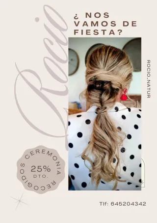 Maquillaje y recogidos Rocio Natur